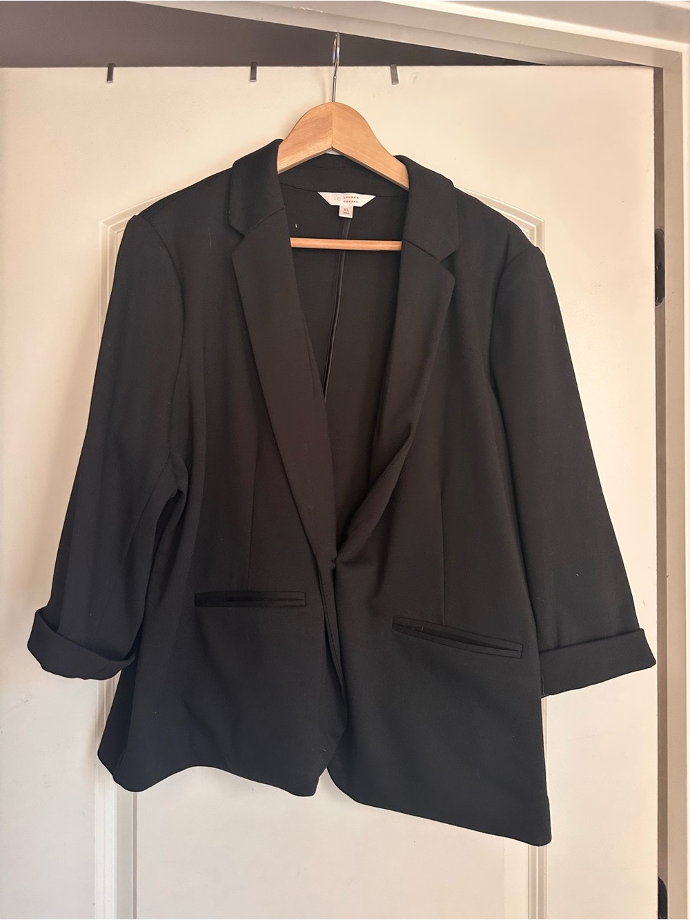 LC Lauren Conrad Women's Black Jacket (S6)